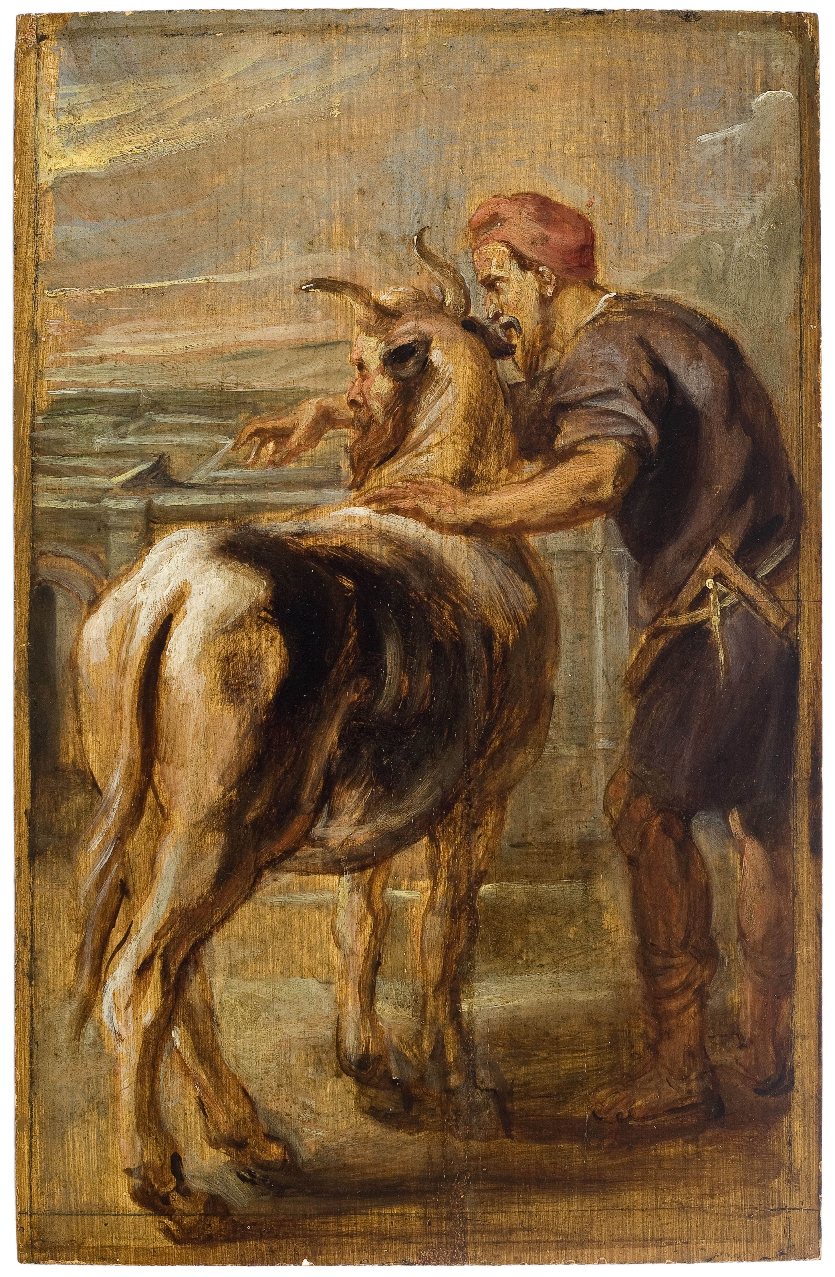 Dedalo y el minotauro