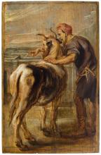 Dédalo e o minotauro