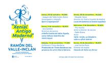 Programa ciclo de conferencias Valle-Inclán