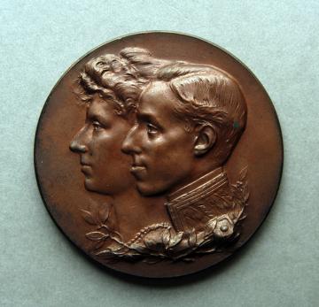 Medalla conmemorativa de la Exposición Hispano Francesa. Zaragoza (1908) - 1814
