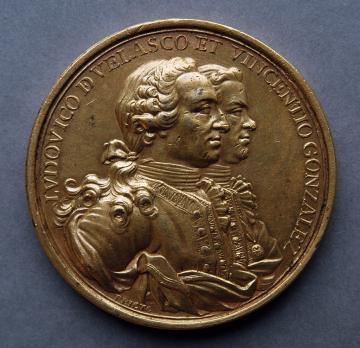 Medalla conmemorativa de la defensa del castillo del Morro de La Habana (1763) - 4278