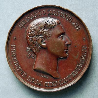 Medalla Conmemorativa de la Exposición Regional de Lugo (1877) - 1982