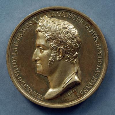 Medalla conmemorativa del restablecimiento de la Constitución (1820) - 4280