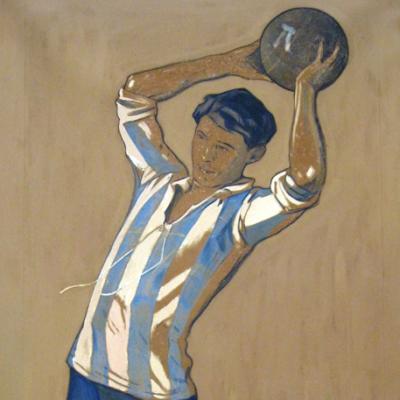 Xogador de fútbol (Virgilio Rodríguez Rincón) - 6284